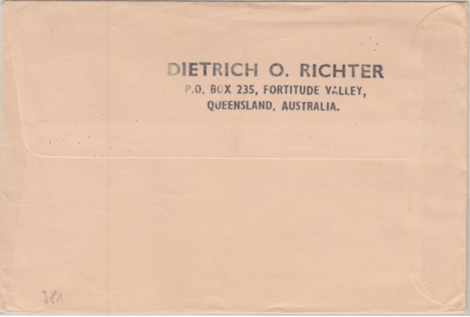 Australien - 4 C. Elisabeth Drucksache Cocos Island (Keeling) - Grossgerau 1966 - Other & Unclassified