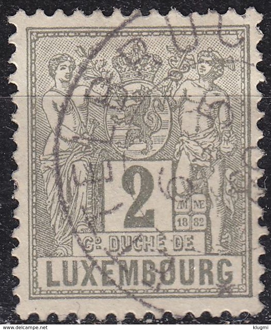 LUXEMBURG LUXEMBOURG [1882] MiNr 0046 B D ( O/used ) - Autres & Non Classés