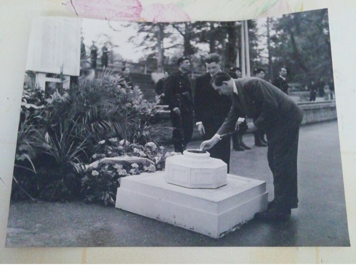 Rare Photo De Presse De Philippe Henriot Avec Tampon - Sin Clasificación