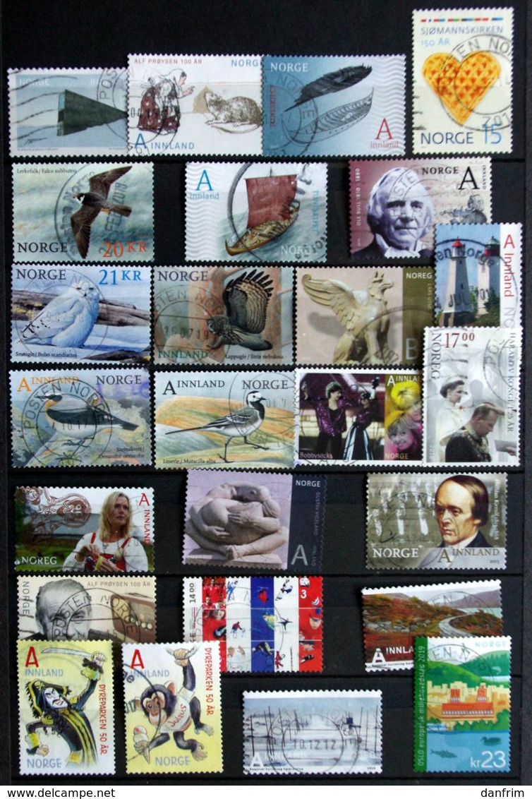 Norway Collections (O) Catalog Value 78,3€   ( Lot 370 ) - Collections