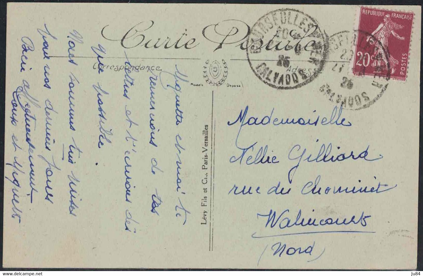 Calvados - Courseulles-sur-Mer - Un Vieux Loup De Mer - 1926 - Courseulles-sur-Mer
