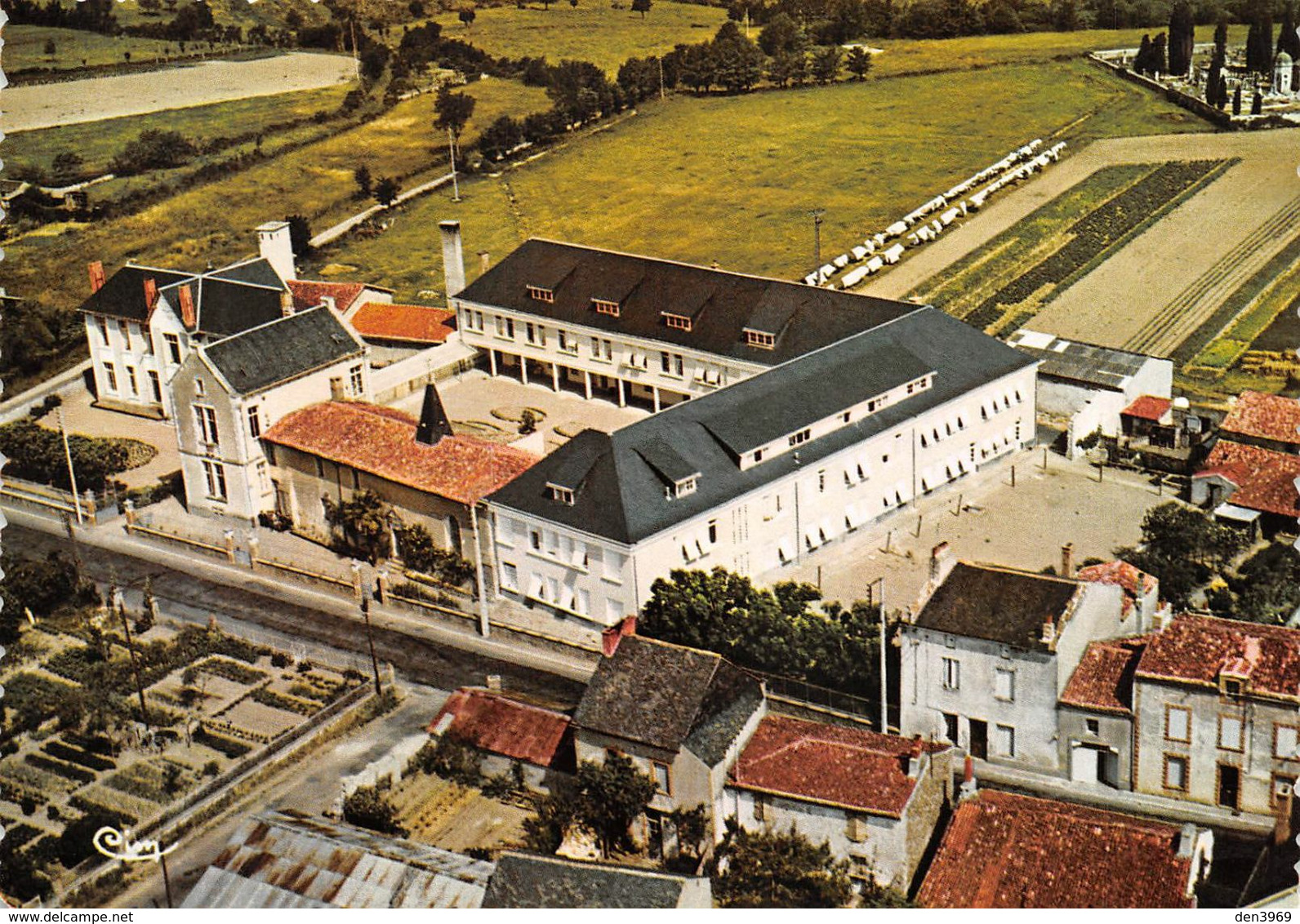 ARGENTON-CHÂTEAU - Vue Aérienne - L'Hôpital - Tirage D'éditeur - Argenton Chateau