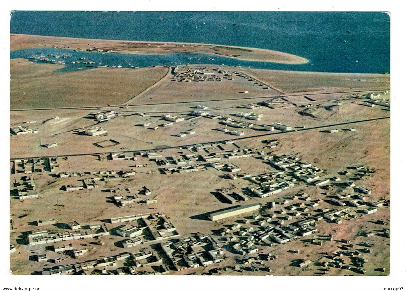 MAURITANIE PORT ETIENNE Vue Aérienne Plan Peu Courant - Mauritanie