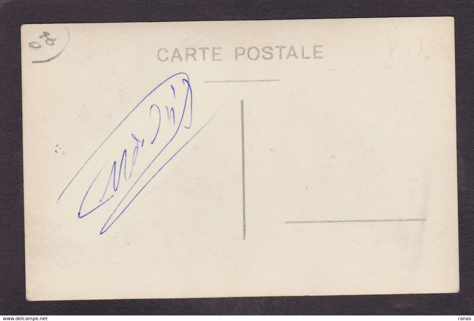 CPA Ardèche 07 ANNONAY Carte Photo Troupe Anderly's ? Cirque Circus ? Signature Autographe Au Dos - Annonay