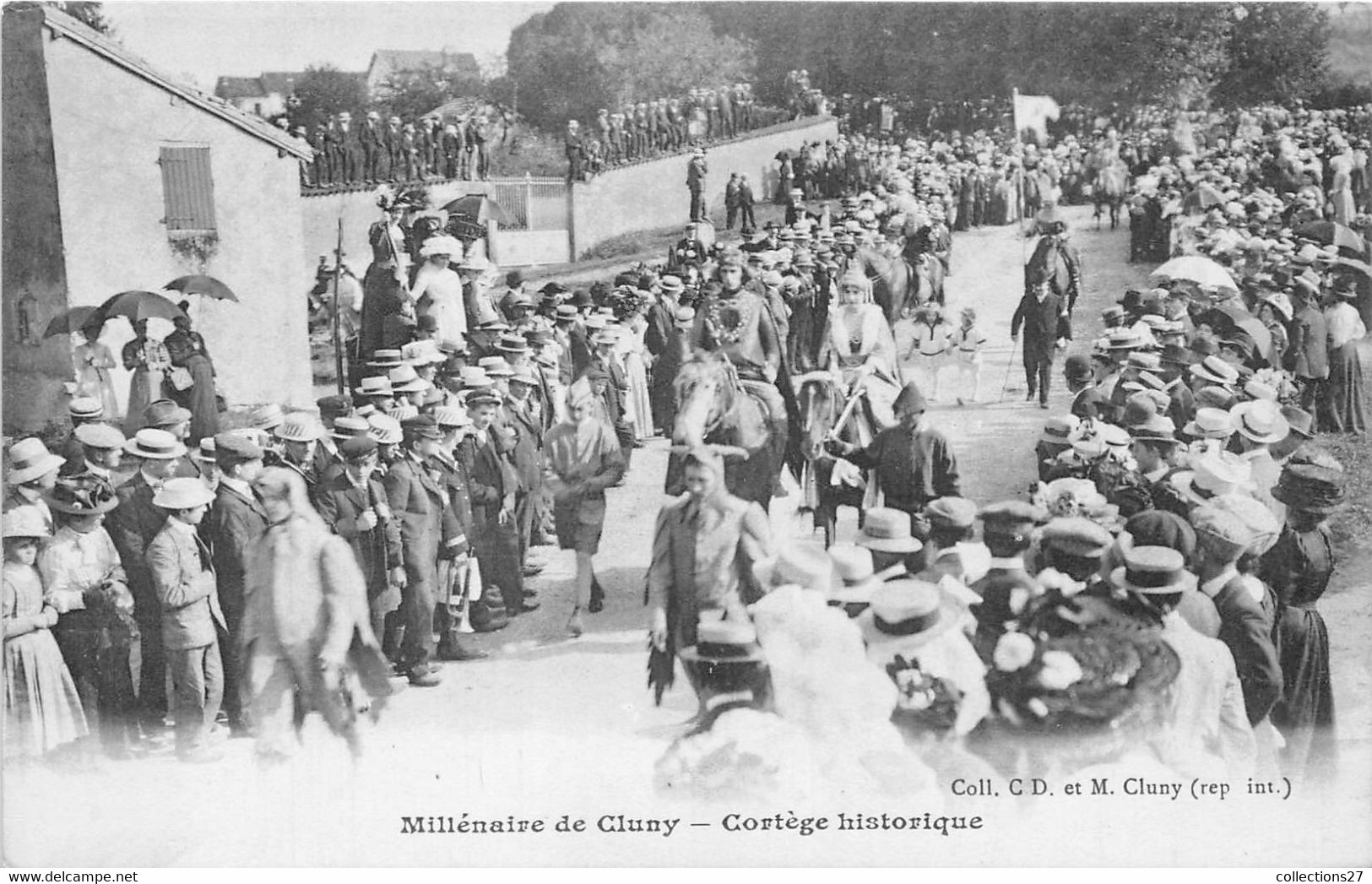 71-CLUNY- MILLENAIRE DE CLUNY CORTEGE HISTORIQUE - Cluny