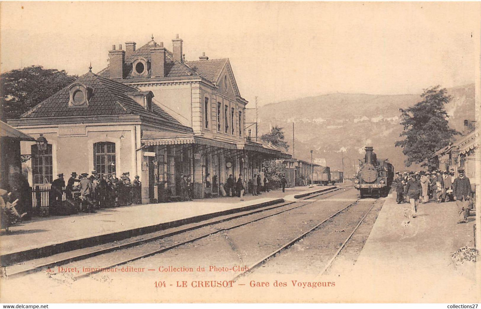 71-LE-CREUSOT- GARE DES VOYAGEURS - Le Creusot