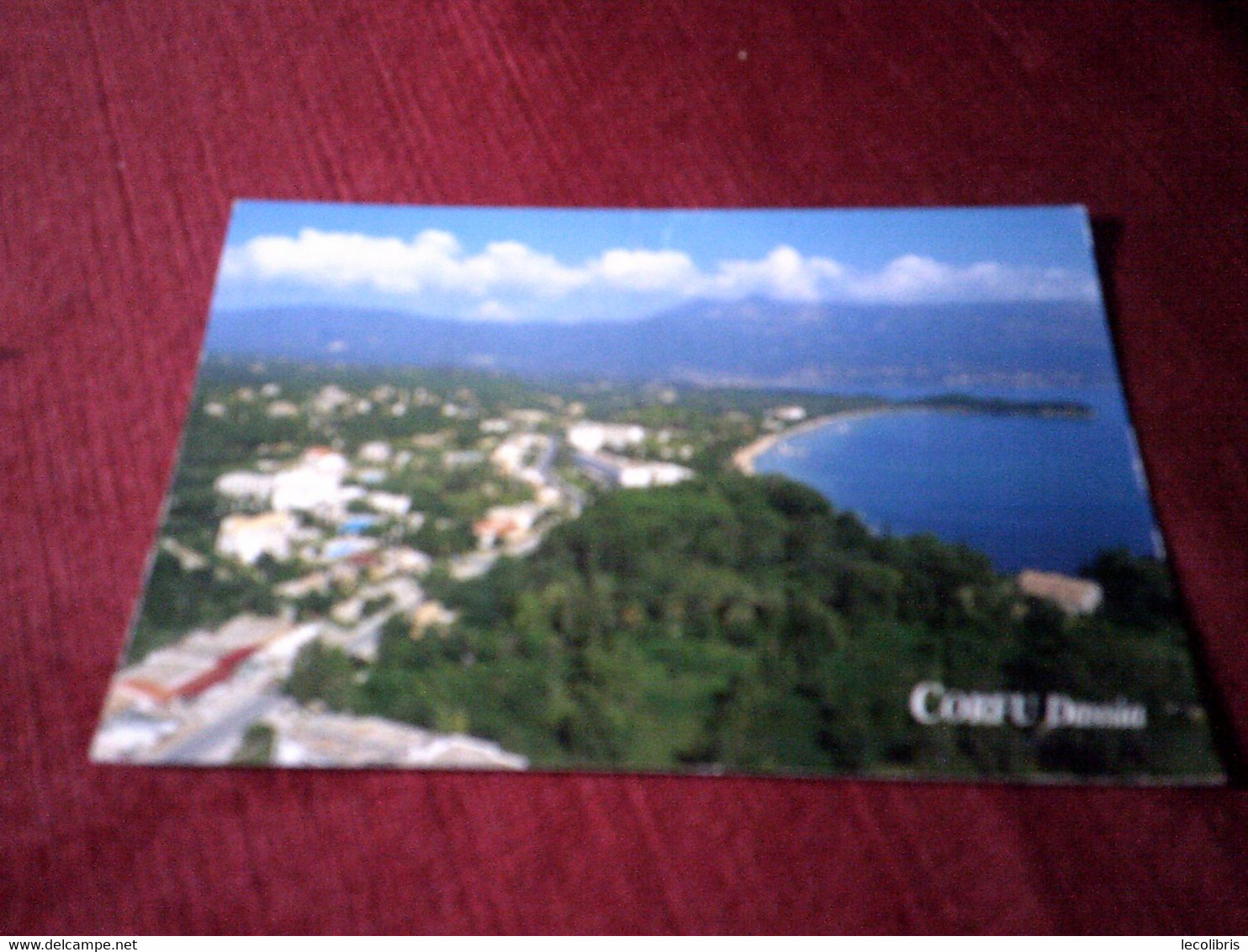 CORFU DASSIA   (TIMBRE 2001 TIMBRE EN CODY CROSS ET EUROS   ) - Lettres & Documents