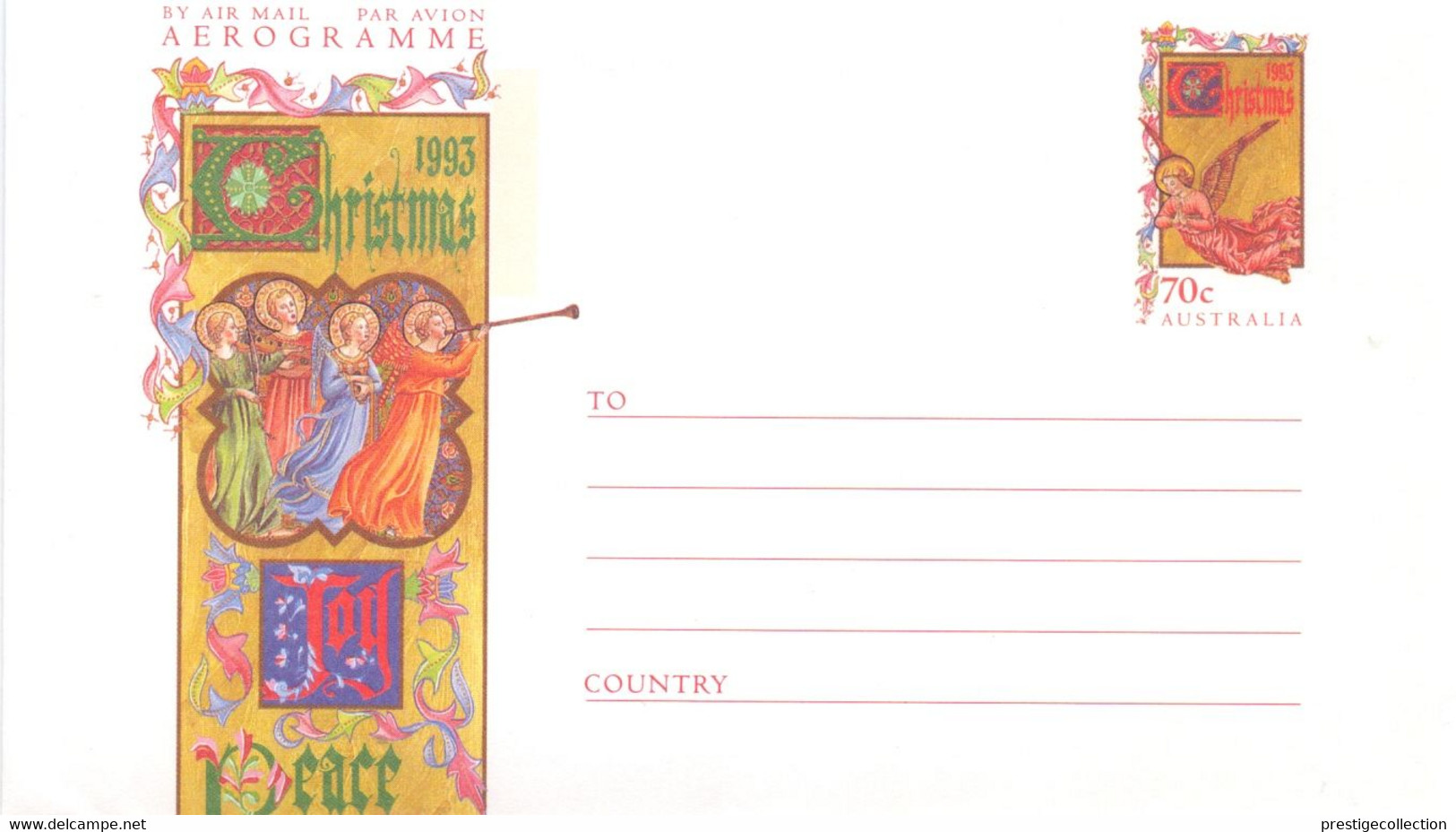 AUSTRALIA 1993 AEROGRAMME AIR MAIL STATIONERY  COVER    (SETT200467) - Ohne Zuordnung