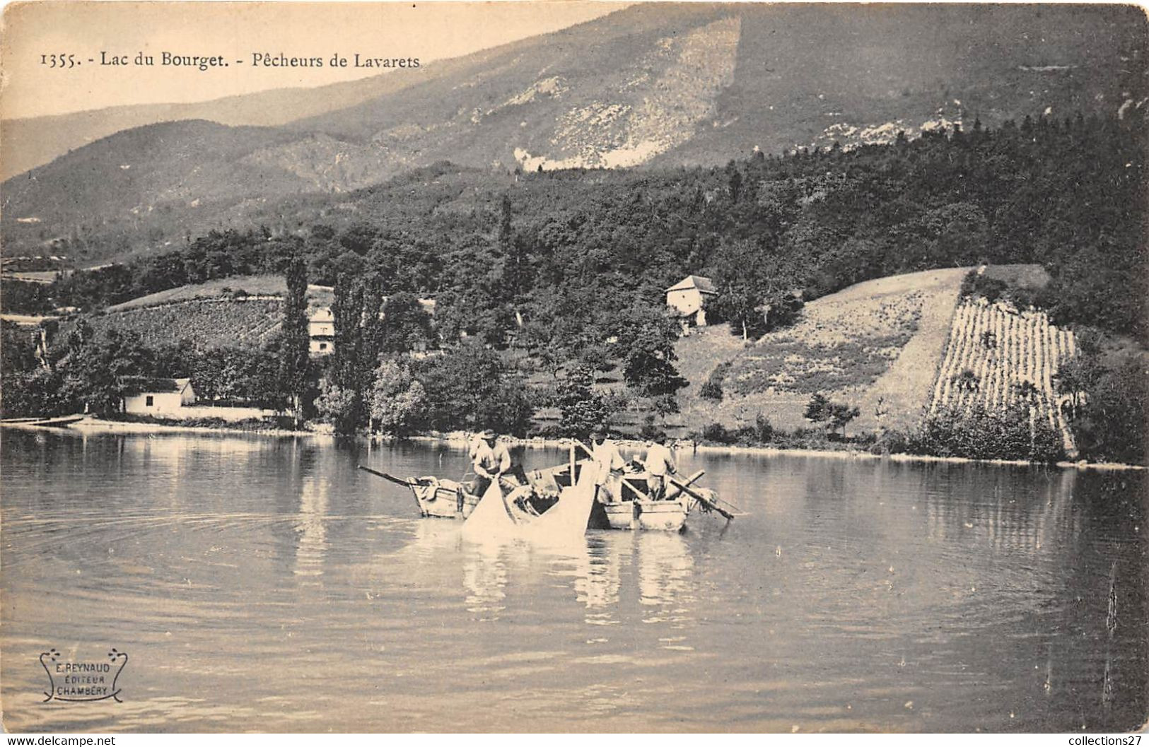 73-LE-LAC-DU-BOURGET- PÊCHEURS DE LAVARETS - Le Bourget Du Lac