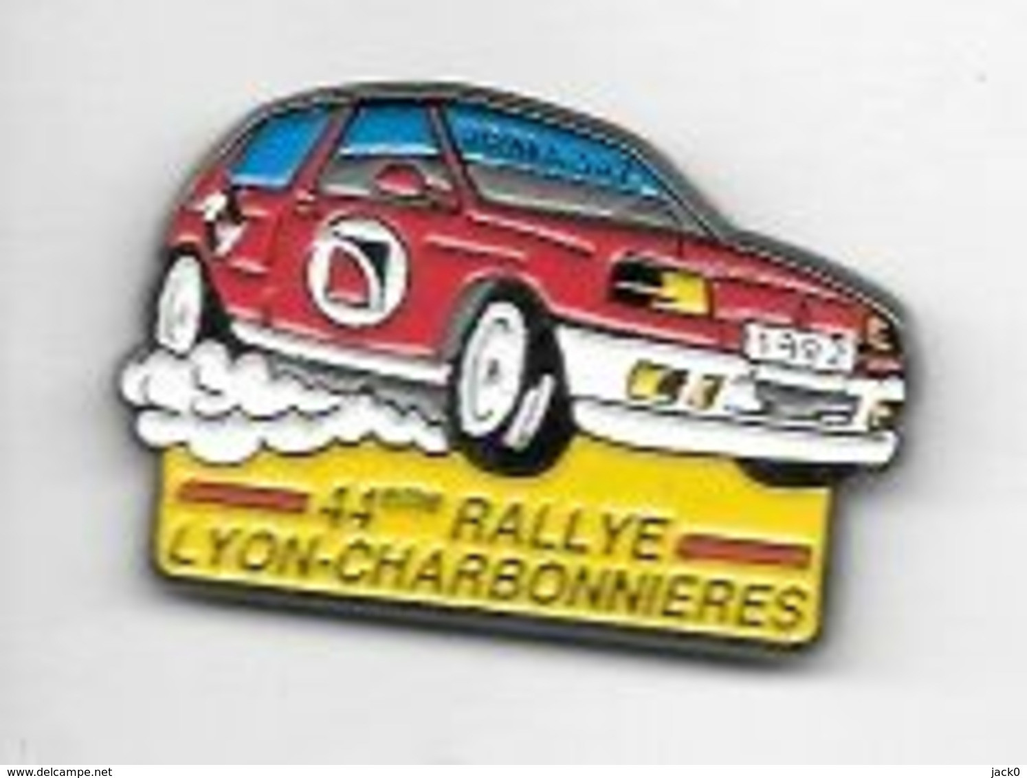 Pin' S  Ville, Sport  Automobile  Renault ? 1992, 44 ème  RALLYE  LYON - CHARBONNIÈRES  Avec  PRIMAGAZ ( 69 ) - Rallye