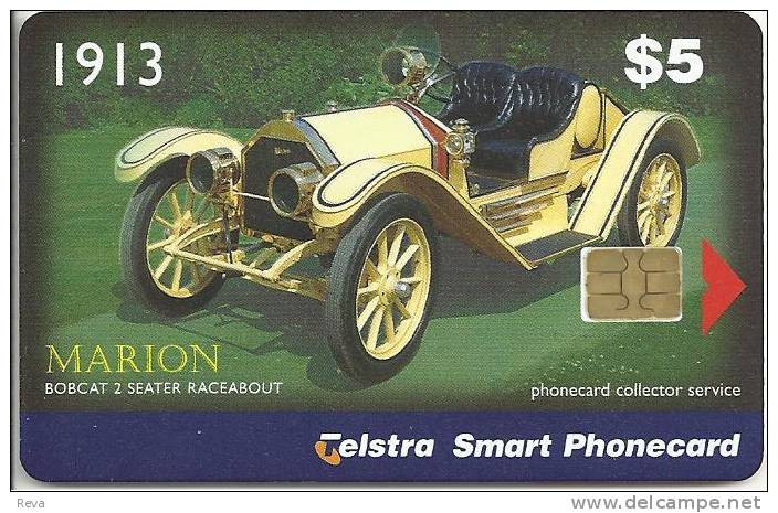 AUSTRALIA $5 PHONECARD CLUB ISSUE MINT VINTAGE CAR MARION 1913 CHIP CODE: 99/50P 800 ONLY !!!!!! VERY SCARCE !!! - Australië