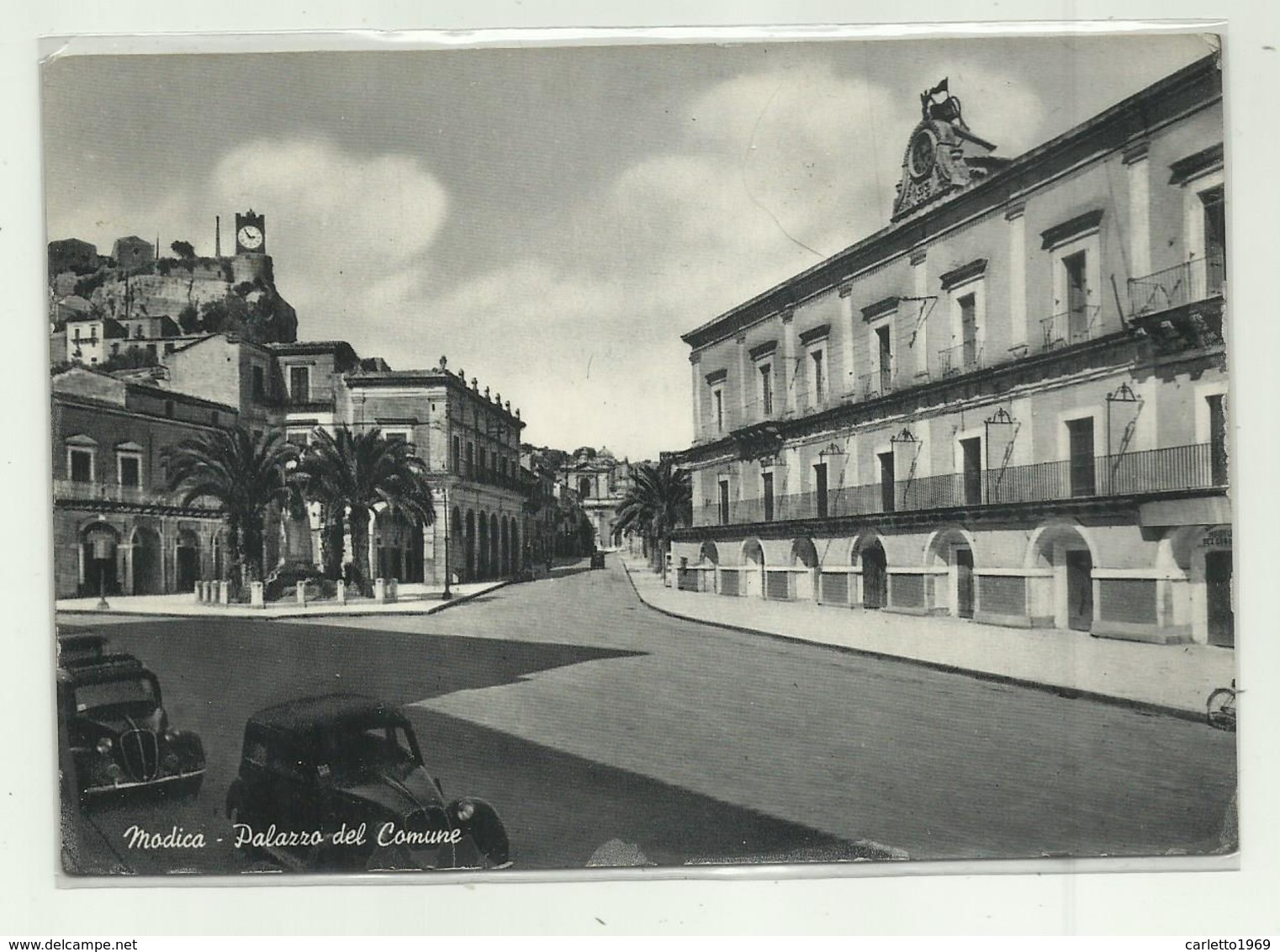 MODICA - PALAZZO DEL COMUNE VIAGGIATA FG - Ragusa