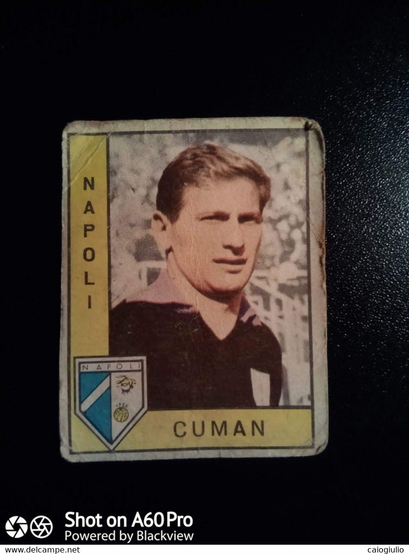 CALCIATORI PANINI 1962-63 - CUMAN (NAPOLI) - RECUPERATA - Altri & Non Classificati