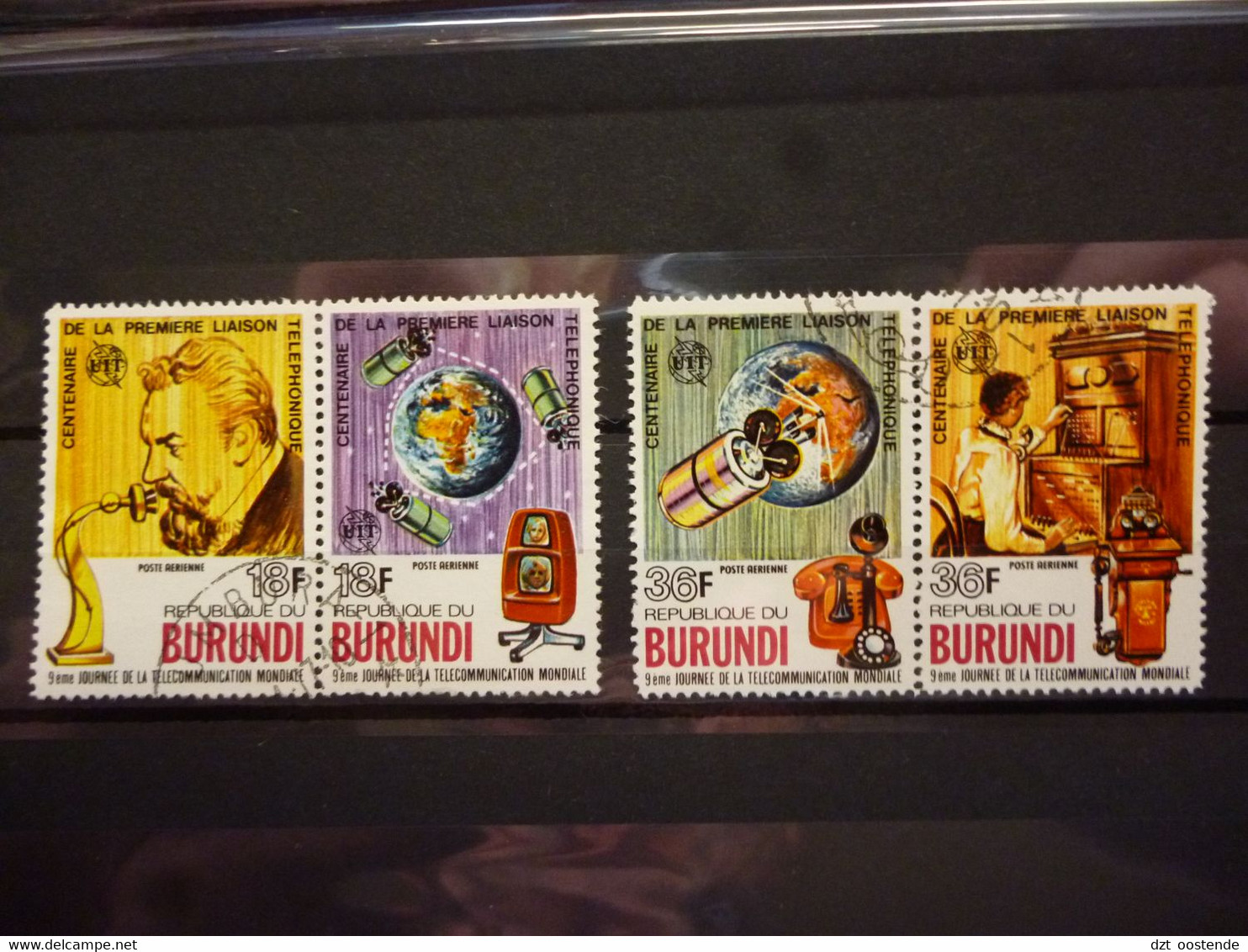 BURUNDI LP 441/44 GEST. ( COB ) COTE : 6 EURO ( G ) - Gebraucht