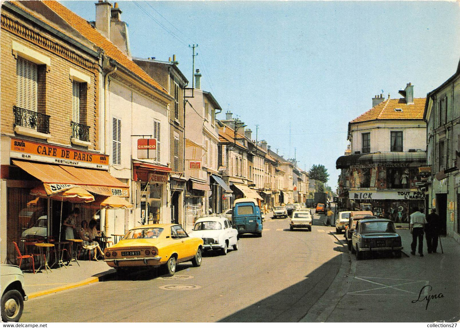 93-MONTFERMEIL- LA RUE HANRI BARBUSSE - Montfermeil