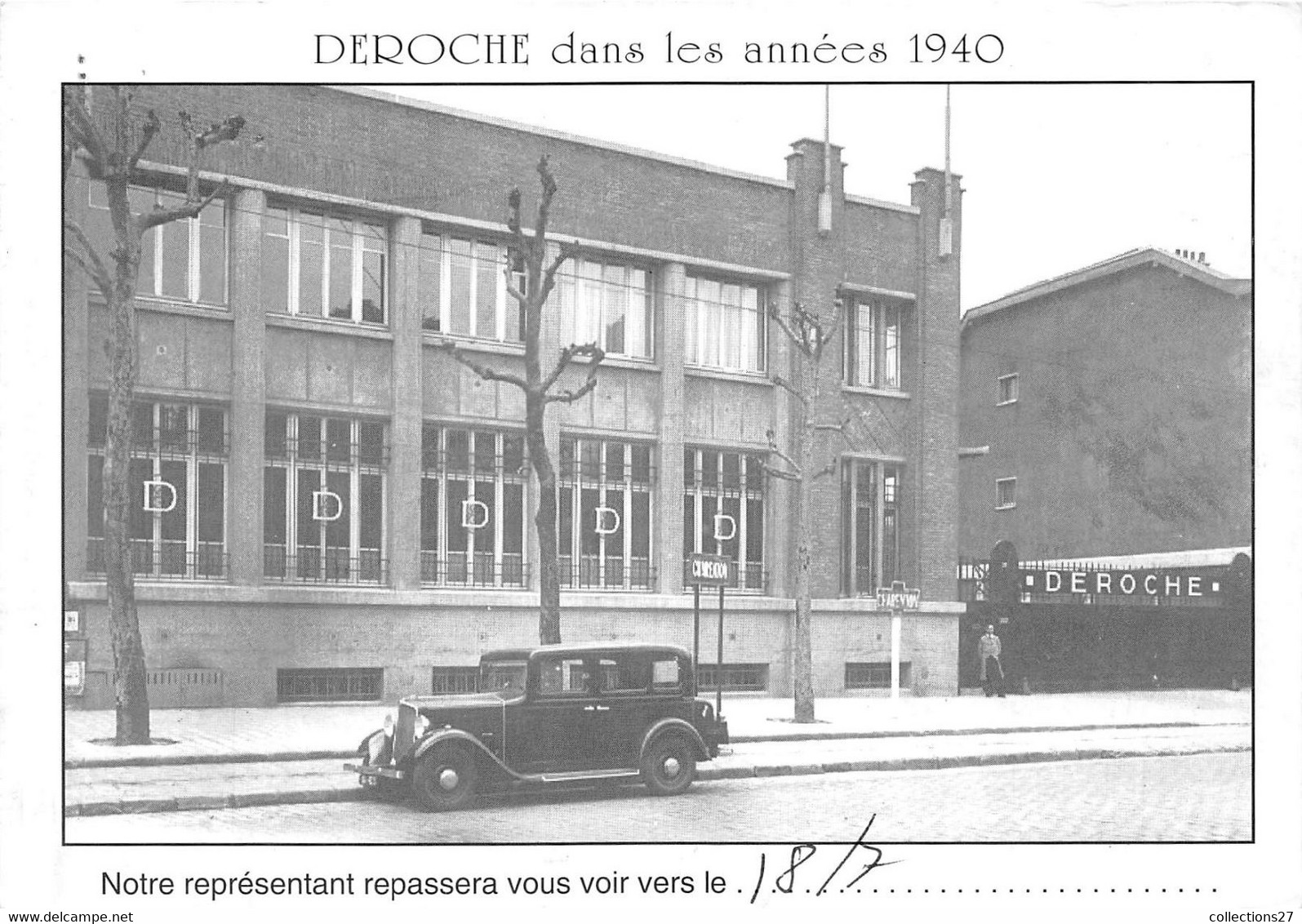 94-CHARENTON- DEROCHE DANS LES ANNEES 1940- 201 RUE DE PARIS - Charenton Le Pont