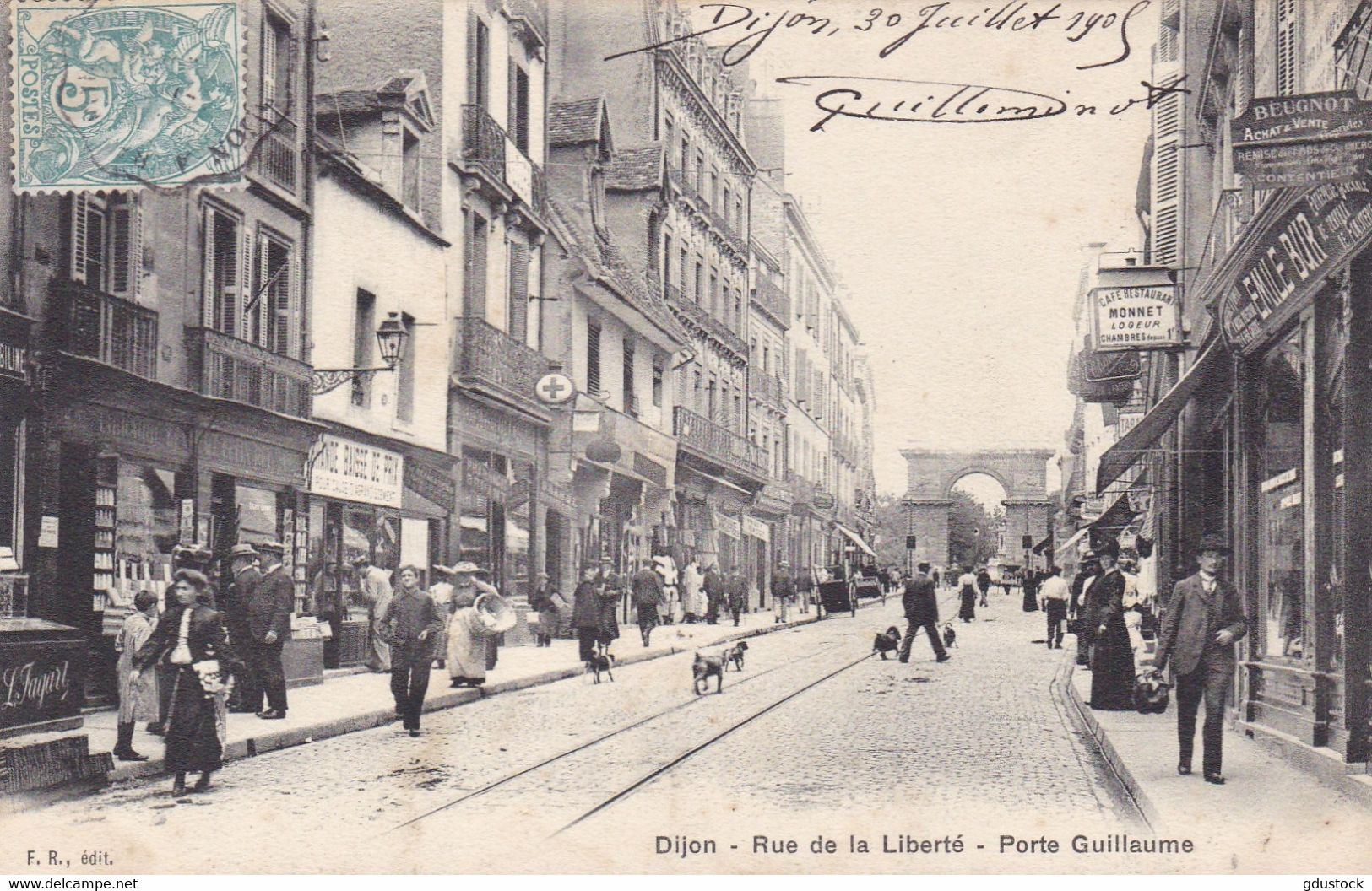 Côte-d'Or - Dijon - Rue De La Liberté - Porte Guillaume - Dijon