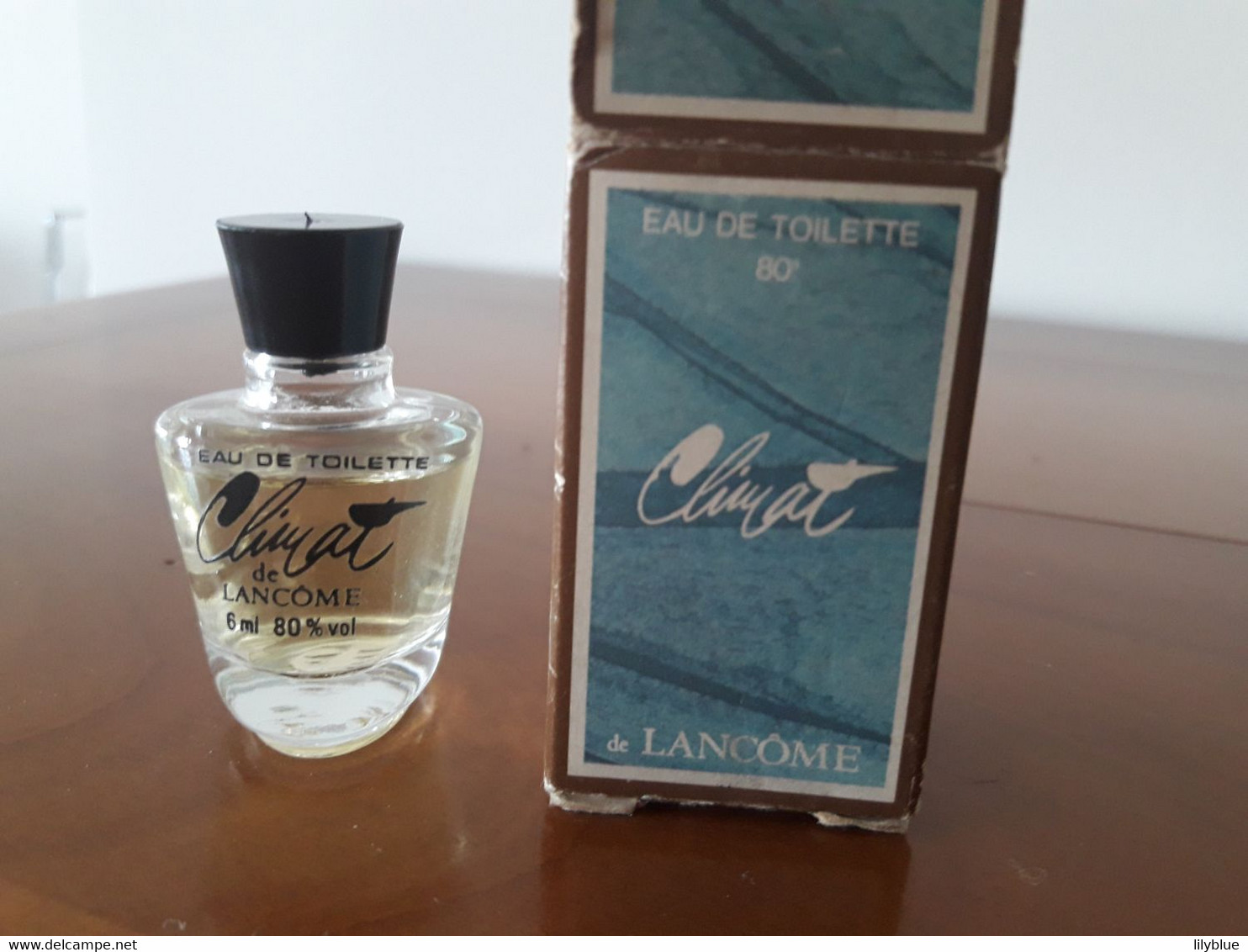 LANCÖME **CLIMAT**EdT *6ml Pleine *Très Ancienne * Vintage * - Mignon Di Profumo (con Box)