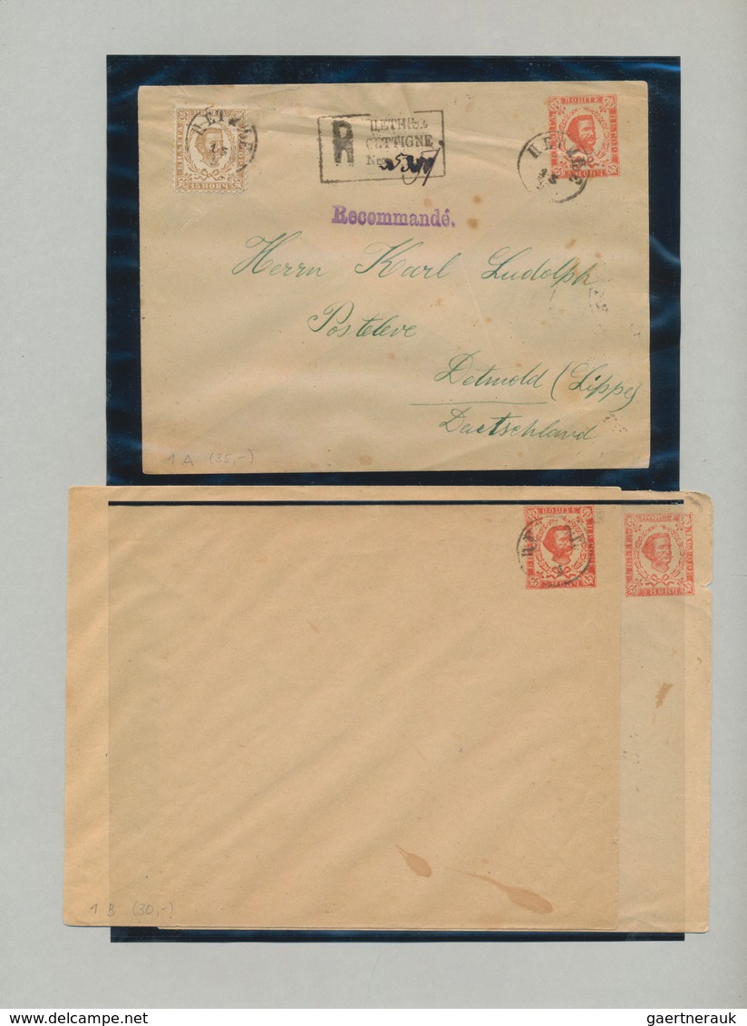 Montenegro - Ganzsachen: 1893/1913, Collection Of Apprx. 135 (mainly Unused) Stationeries Incl. Card - Montenegro