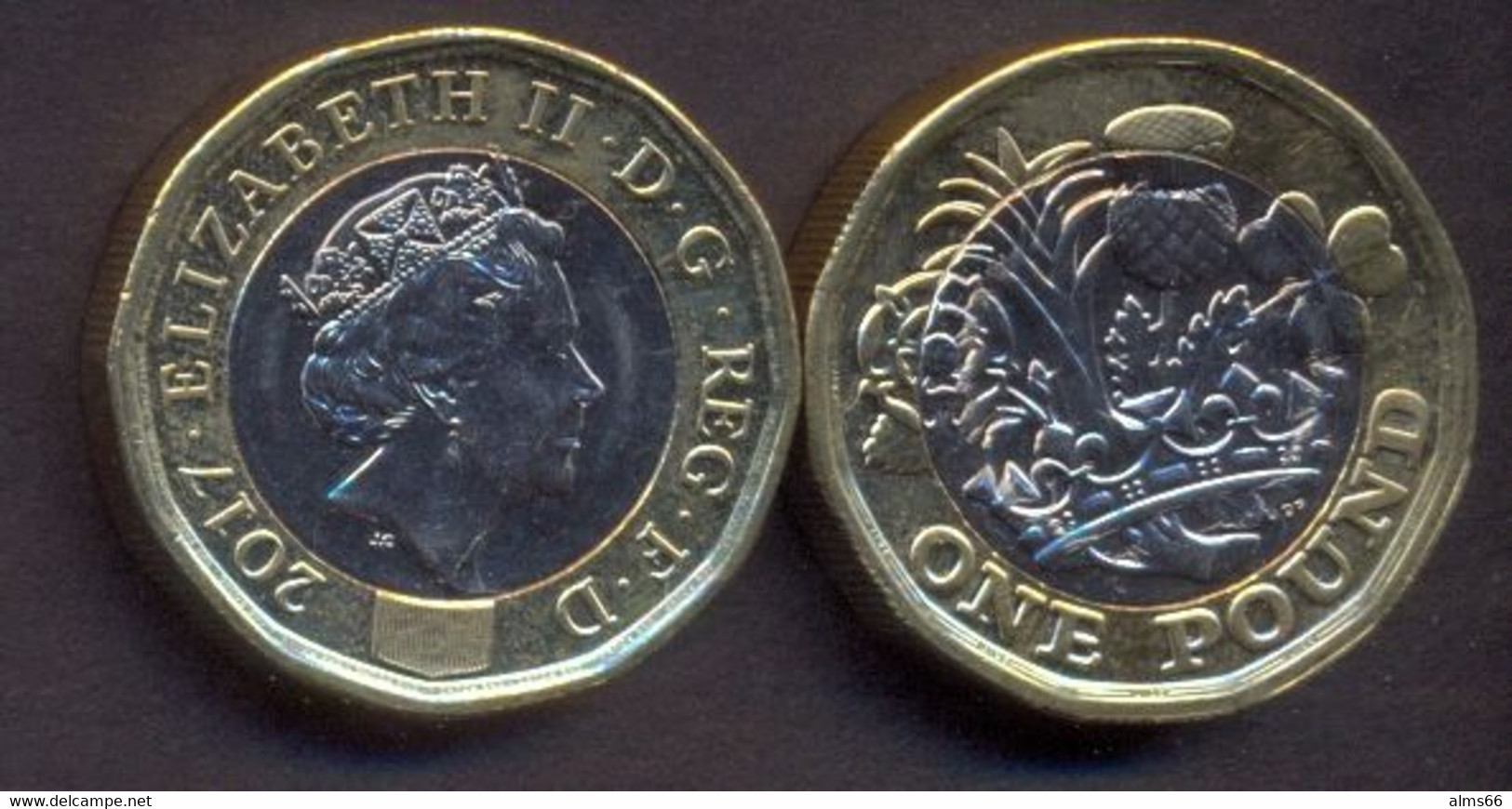 Great Britain UK 1 Pound 2017 UNC - 1 Pound