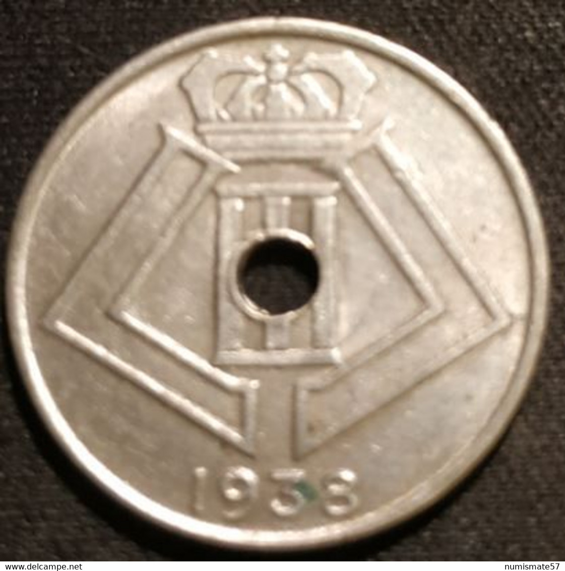 BELGIQUE - BELGIUM - 10 CENTIMES 1938 - Léopold III  ( Belgique - Belgie ) - KM 112 - 10 Cents