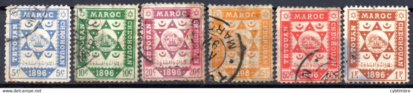 Maroc Postes Locales: Yvert N° 139/145; Sauf 143; Quelques Petites Imperfections - Locals & Carriers