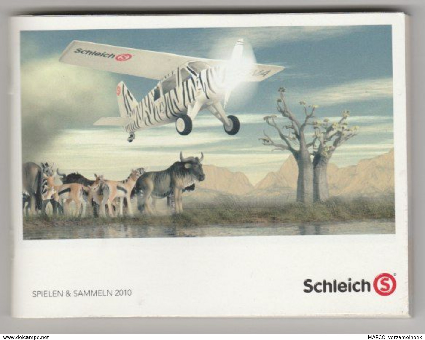 Catalogi-catalogue Schleich Smurf-schtroumpf-schlumpf Tiere-animals 2010 - Catálogos
