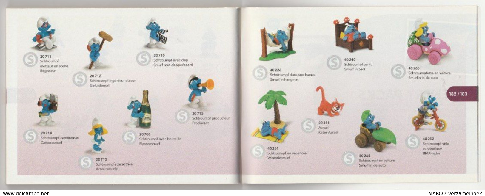 Catalogi-catalogue Schleich Smurf-schtroumpf-schlumpf Tiere-animals 2012 - Kataloge