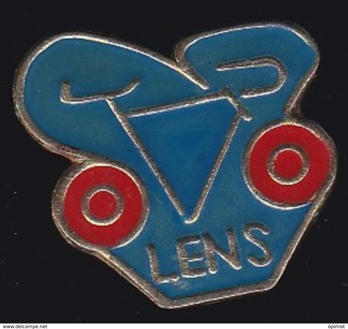 66812- Pin's.Cyclisme .Lens. - Cyclisme