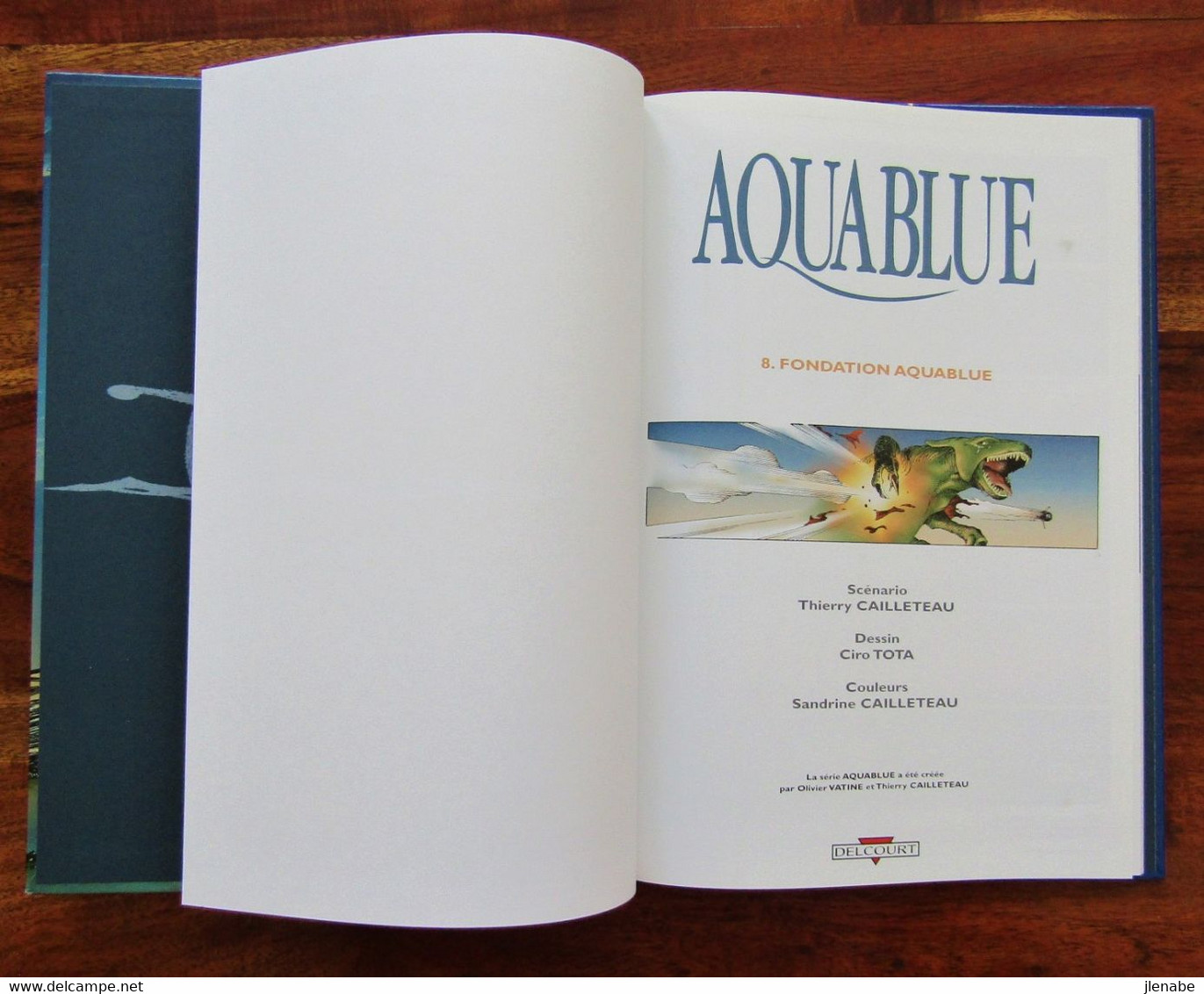 AQUABLUE Tome 8 " Fondation Aquablue " EO 2000 - Aquablue