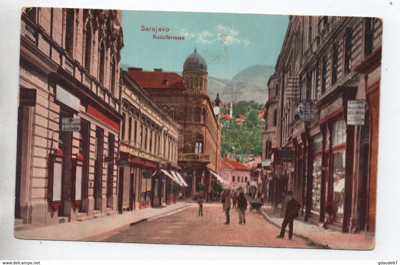 SARAJEVO (BOSNIE HERZEGOVINE) - RUDOLFSTRASSE - Bosnie-Herzegovine