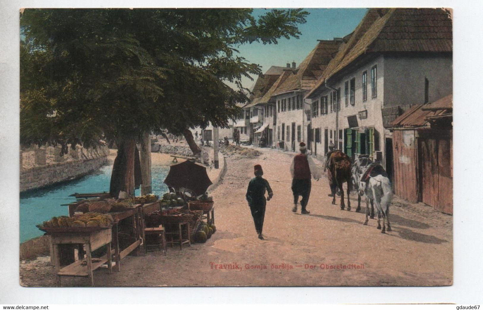 TRAVNIK - GORNJA CARSIJA (BOSNIE HERZEGOVINE) - Bosnie-Herzegovine