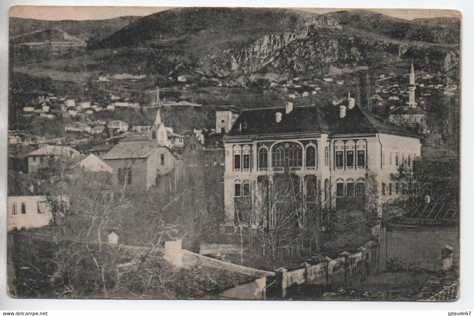 SARAJEVO (BOSNIE HERZEGOVINE) - KONAK - FRANCISKANER KIRCHE UND SCHULE - Bosnie-Herzegovine