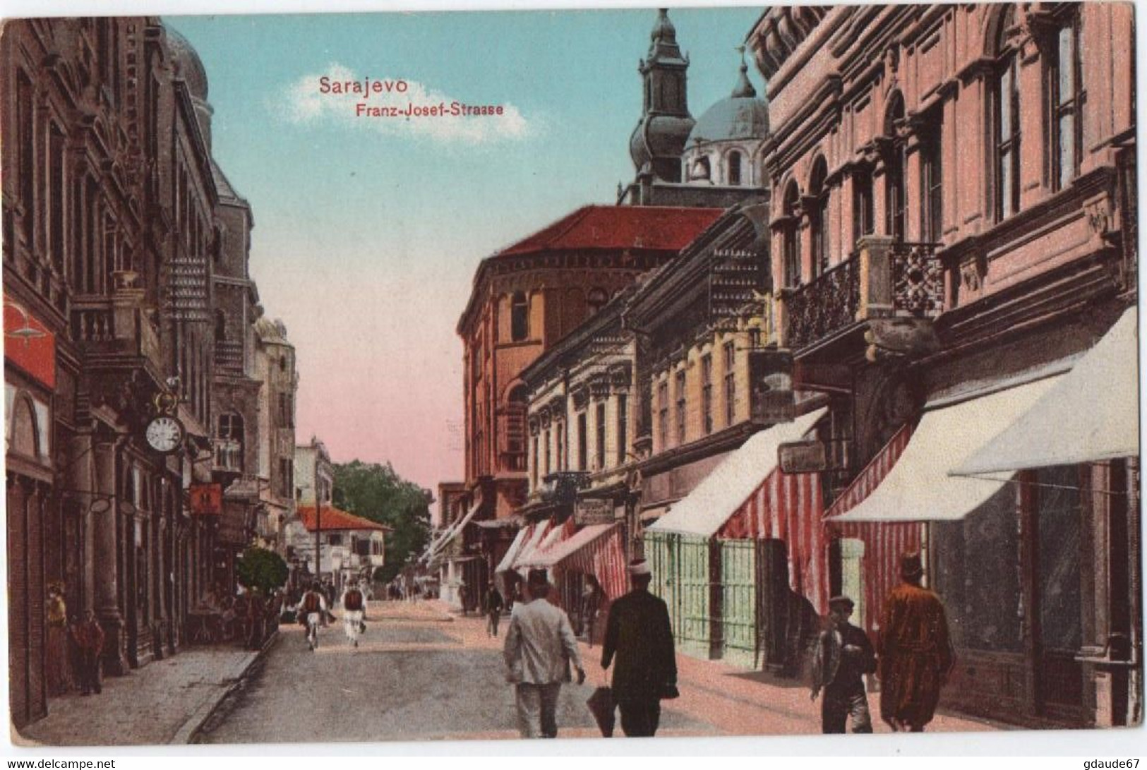 SARAJEVO (BOSNIE HERZEGOVINE) - FRANZ JOSEF STRASSE - Bosnie-Herzegovine