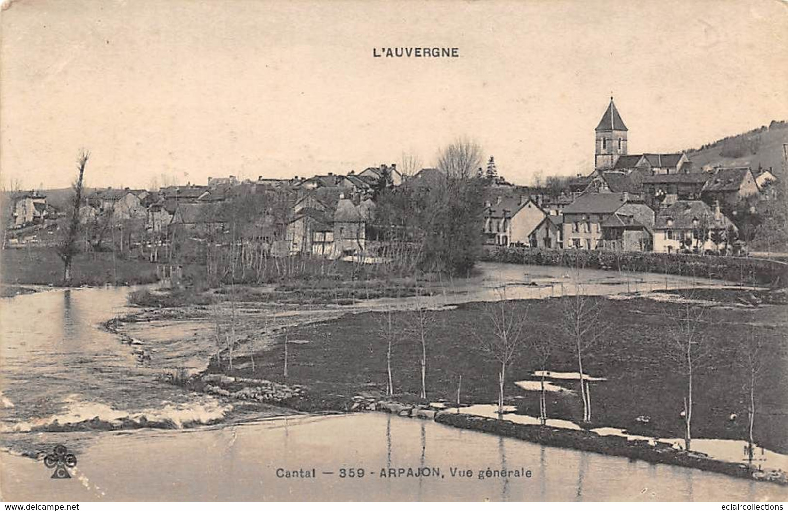 Arpajon Sur Cère      15        Vue Générale      (voir Scan) - Arpajon Sur Cere