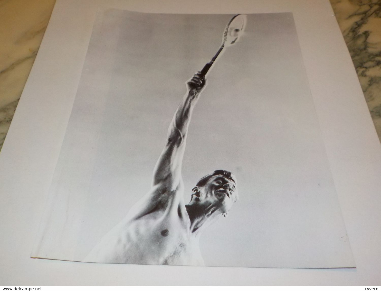 PHOTO  TENNIS DE BOBBY RIGGS - Autres & Non Classés