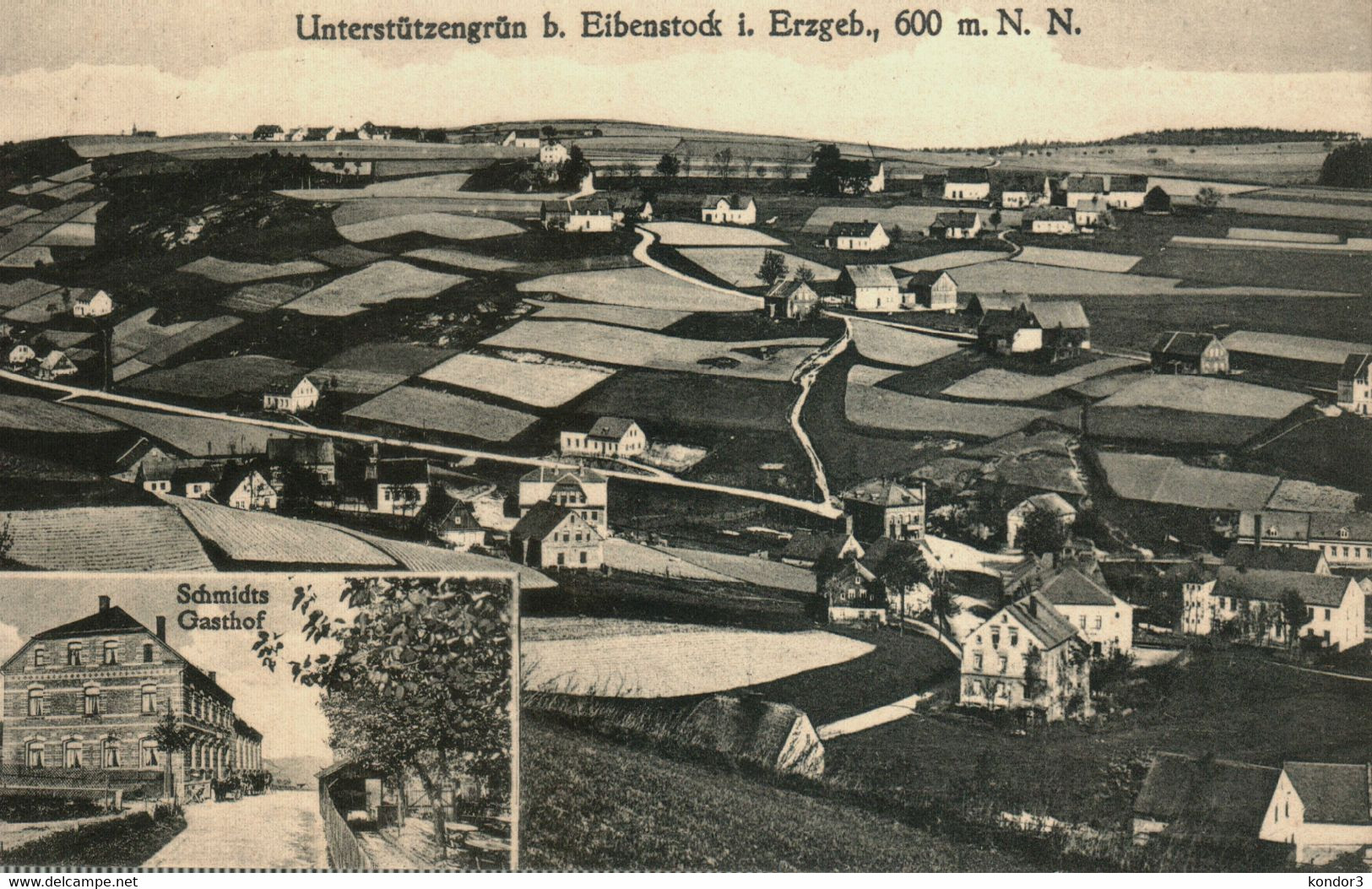 Unterstützengrün Bei Eibenstock. Schmidts Gasthof - Eibenstock