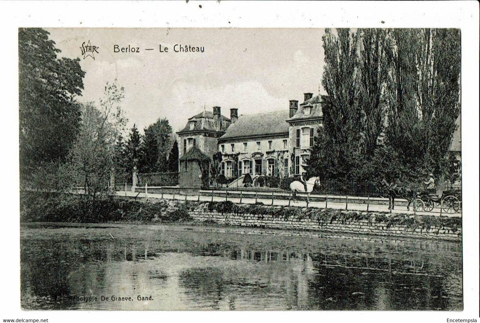 CPA-Carte Postale-Belgique-Berloz- Le Château -1928 VM21548dg - Berloz