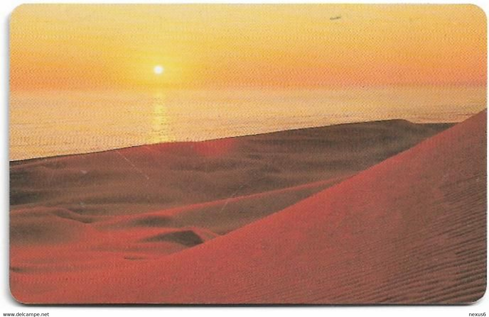 Namibia - Telecom Namibia - Sunset - Sunset At The Coast 3, Solaic, 10$, Used - Namibia