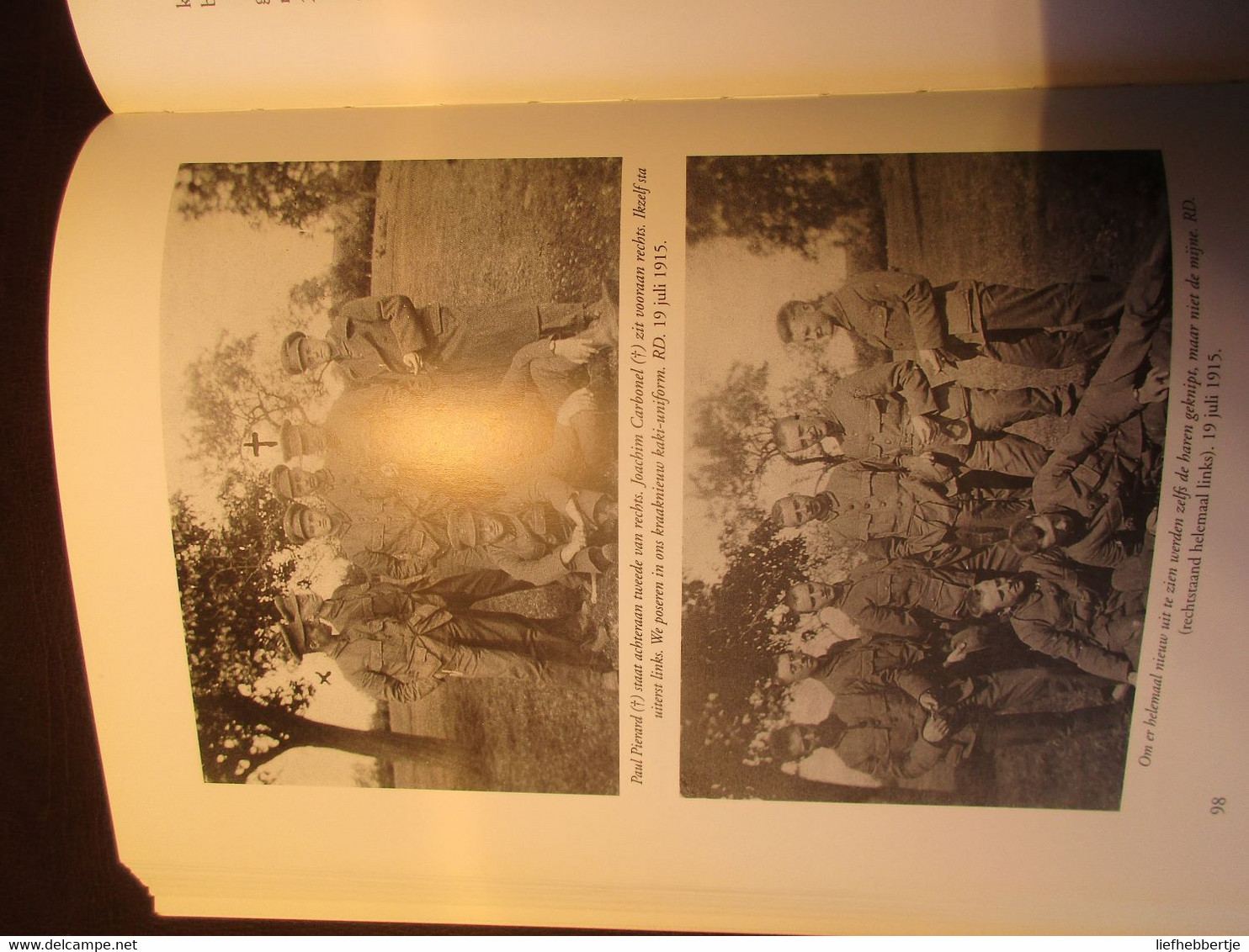 Deckers' Dagboek 1914-1918 - Eerste Wereldoorlog - Oorlogsvrijwilliger - Reninge - Frontstreek - Guerre 1914-18