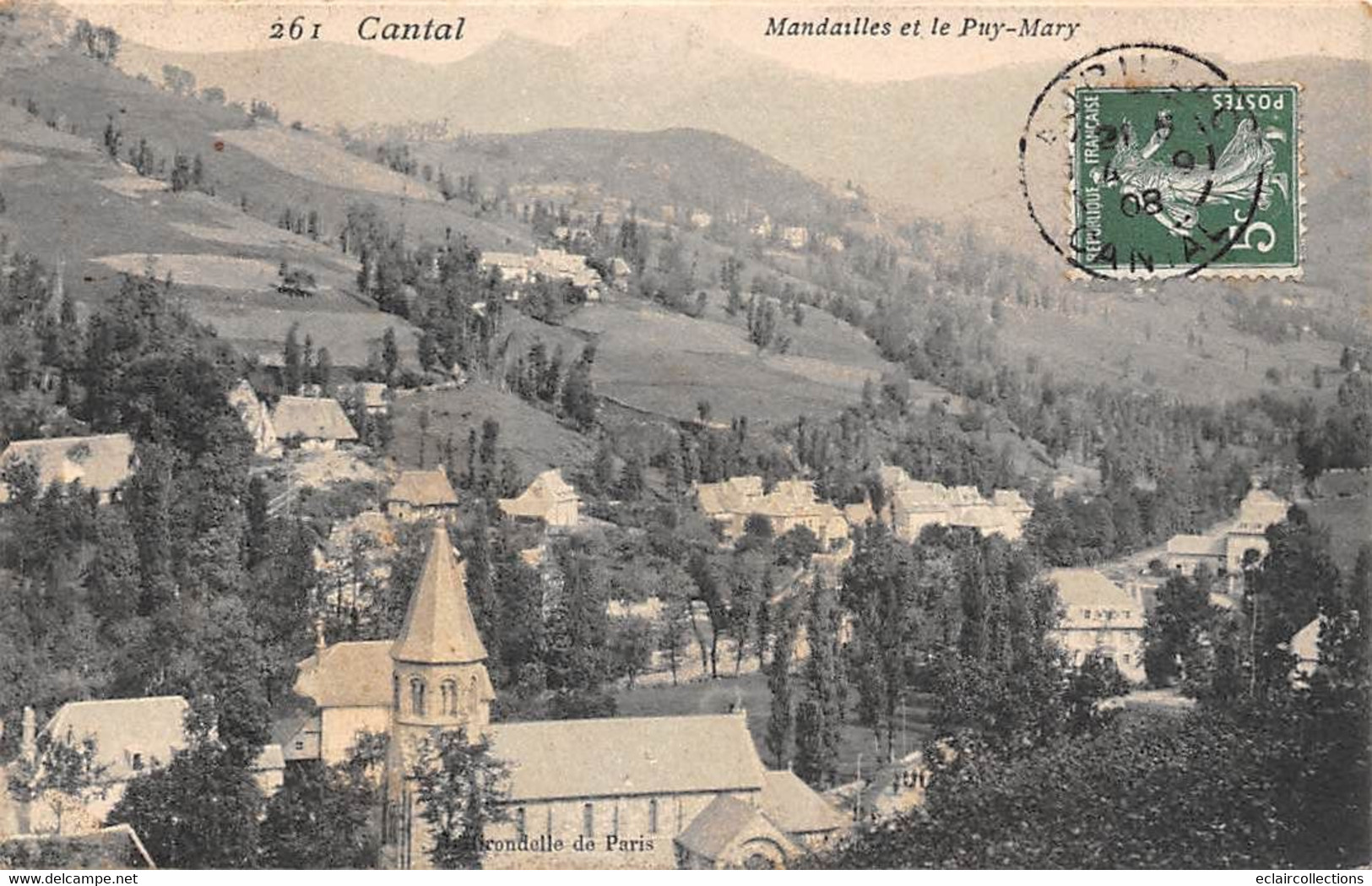 Mandailles      15       Le Puy Mary        (voir Scan) - Autres & Non Classés