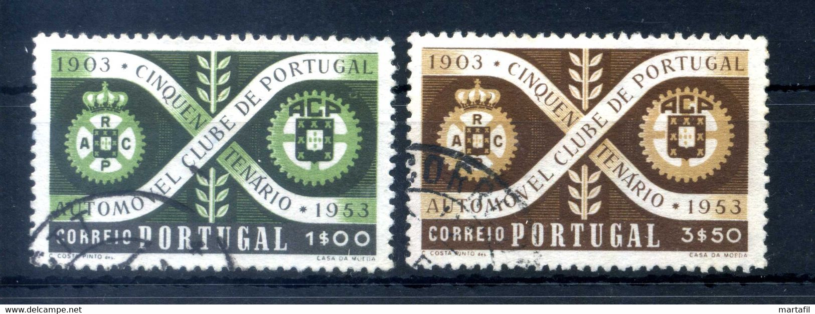 1953 PORTOGALLO SET USATO - Usado