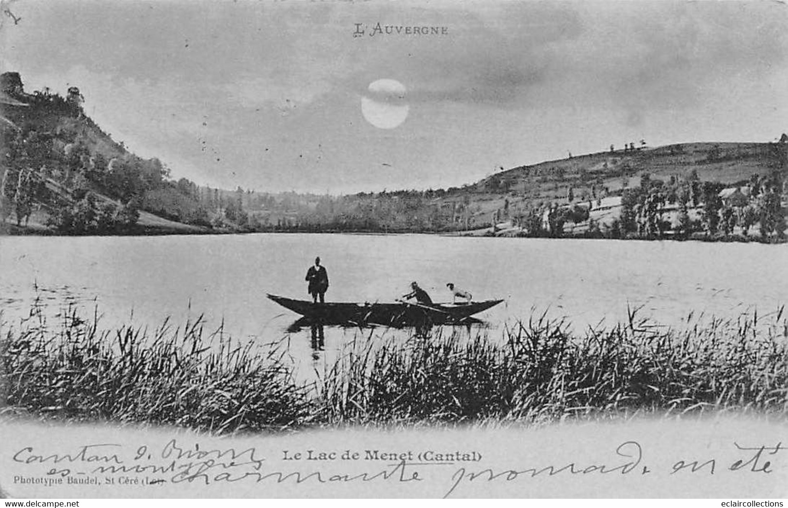 Menet       15       Le Lac - Carte A La Lune  (voir Scan) - Otros & Sin Clasificación