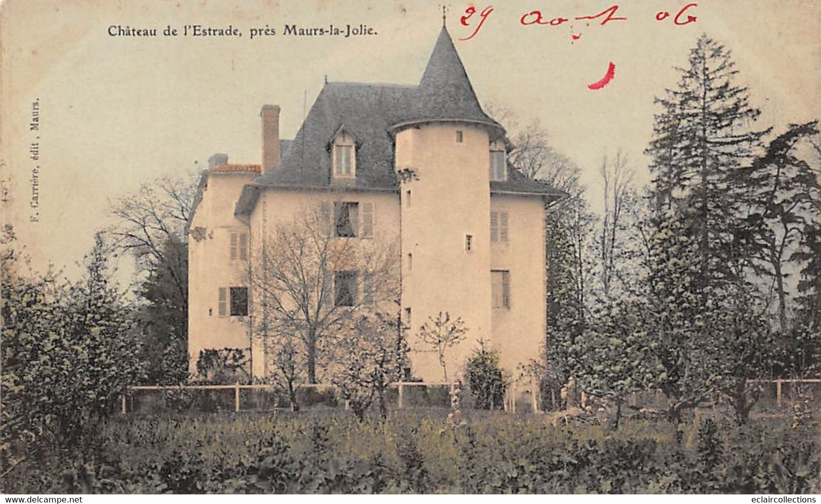 Maurs         15        Château De L'Estrade    (voir Scan) - Autres & Non Classés