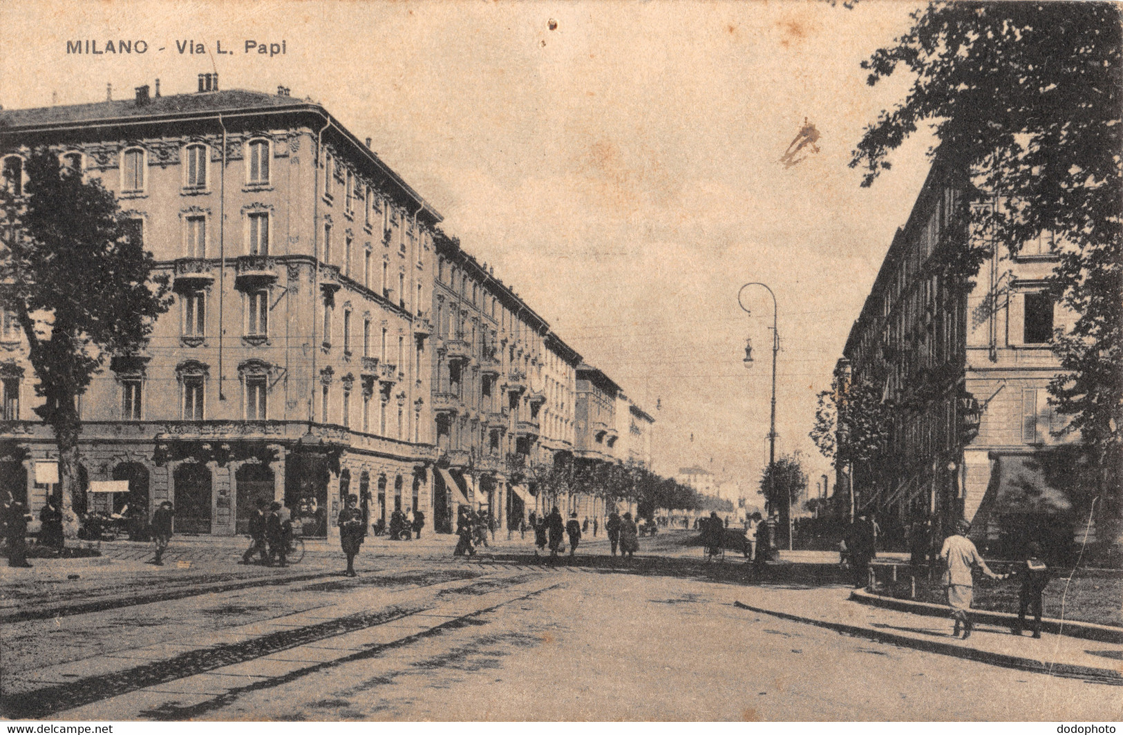 R455828 Milano. Via L. Papi. 127. A. D. M. 1926 - Mondo