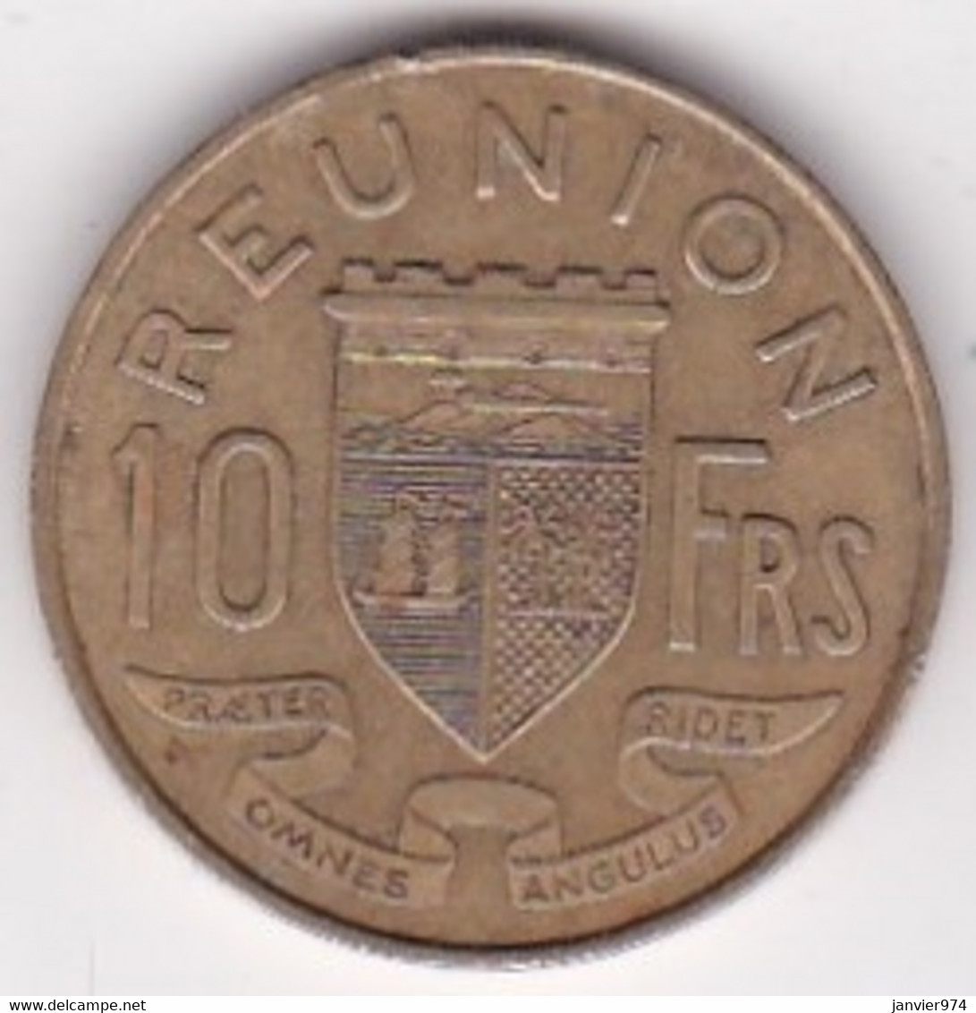 ILE DE LA REUNION. 10 FRANCS 1971 - Riunione