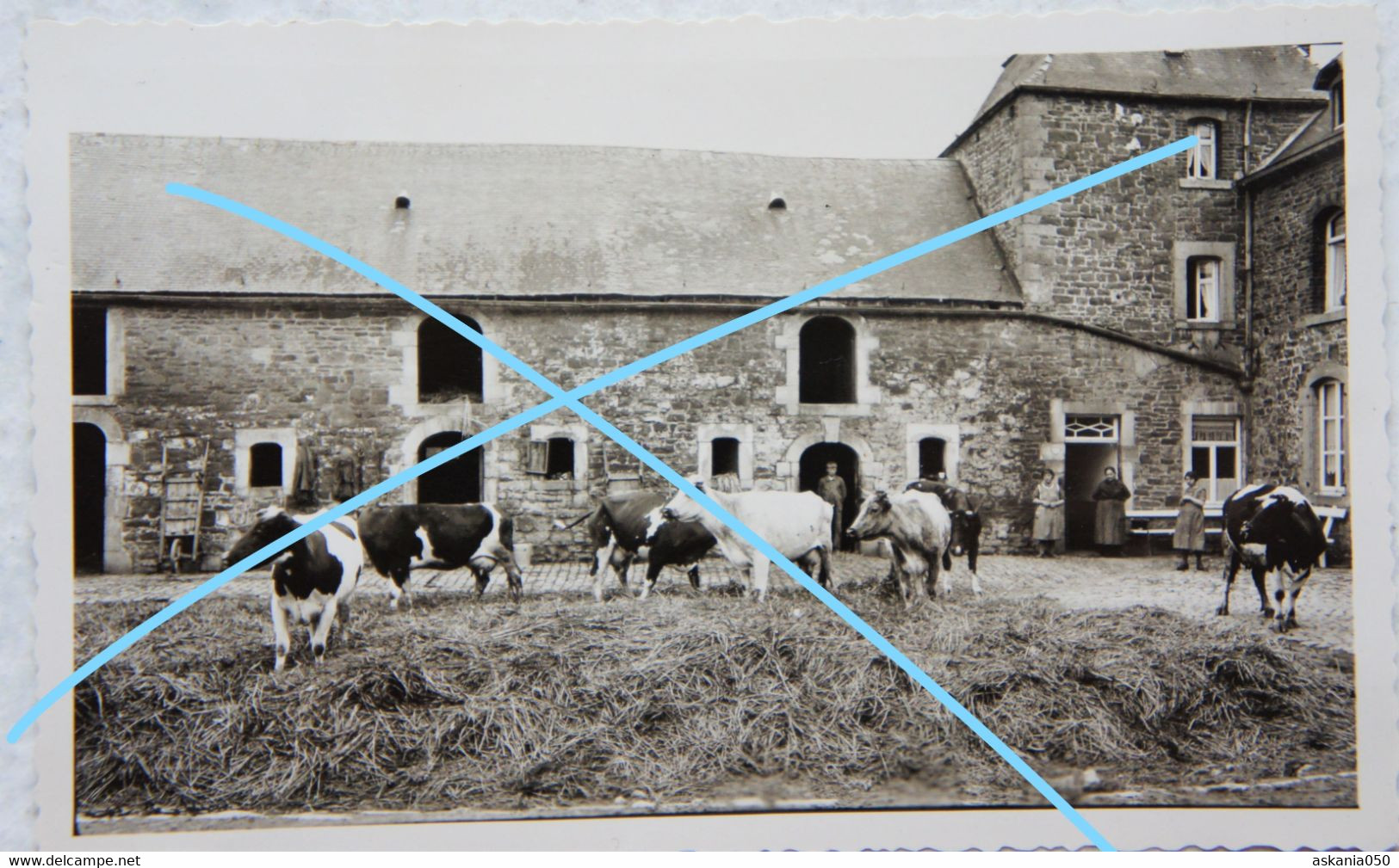 VINCON Senenne Bocq Spontin Reuleau Braibant Vieille Ferme 1934 1 Photo - Luoghi