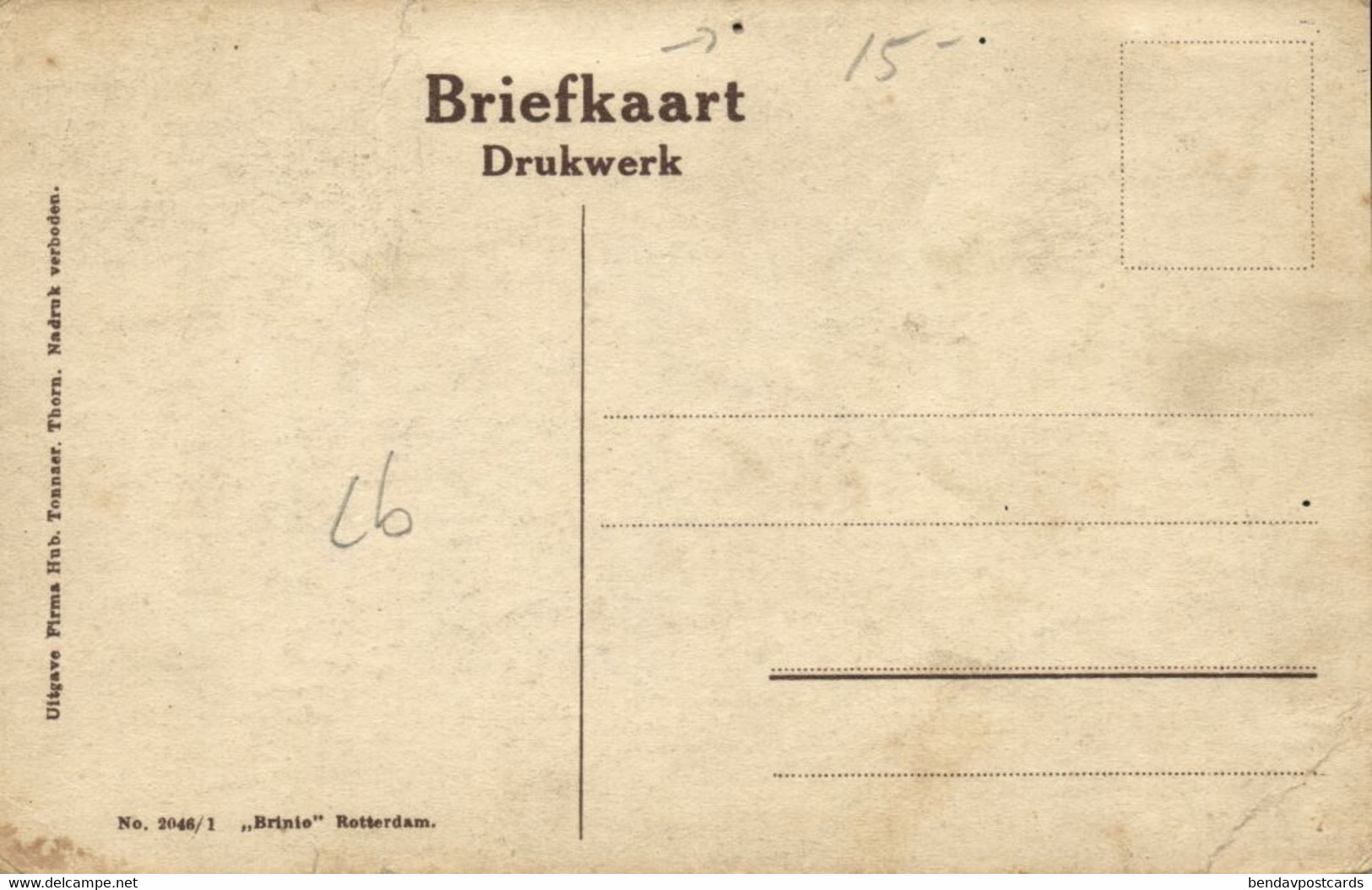 Nederland, THORN, Gezicht Op De Regentessestraat (1910s) Ansichtkaart - Thorn