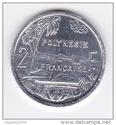 Polynésie Française / Tahiti - Pièce De 2 F - 2012 - SUP++ - Frans-Polynesië