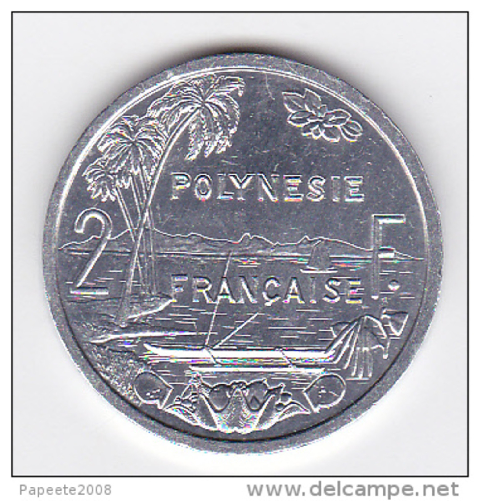 Polynésie Française - Pièce De 2 F - 2009 - SUP++ (jamais Circulée) - French Polynesia